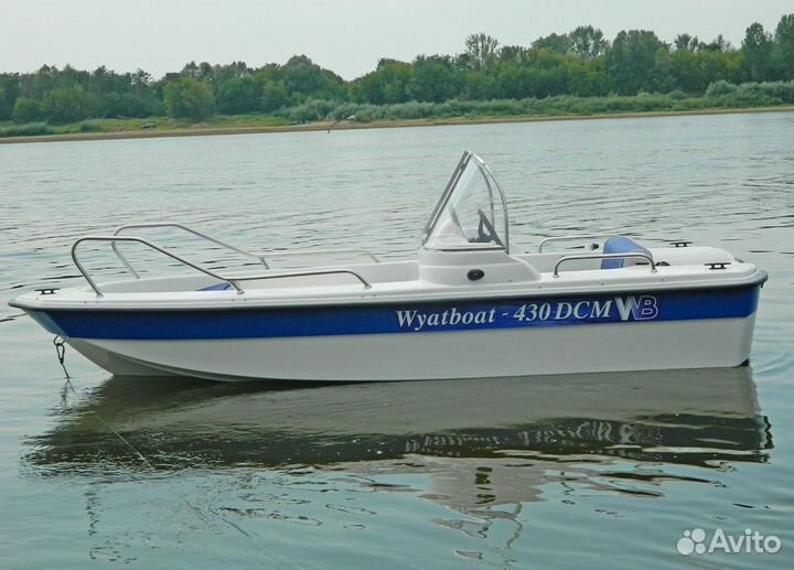 Новый открытый катер Wyatboat 430DCM тримаран
