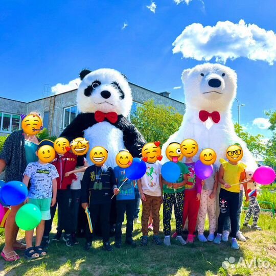 Аниматор. Белый Мишка.Панда