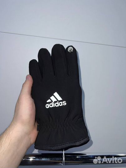 Перчатки Адидас с touch screen