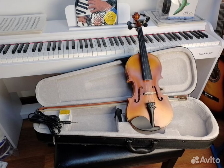 Новая электроакустическая скрипка Fabio 4/4