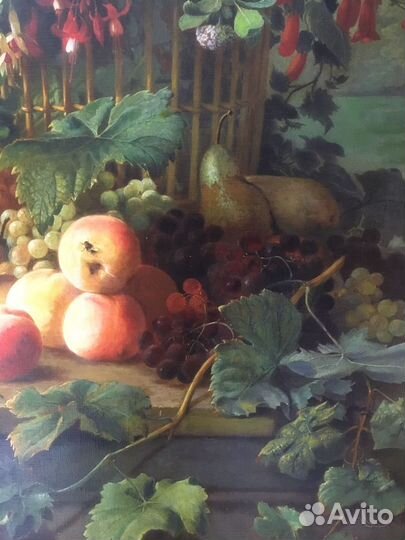 Картина маслом Голландский натюрморт + багет 60х80