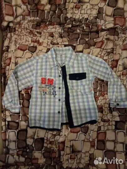 Рубашка 110 новая