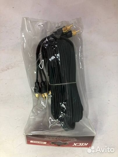 Kicx Провод соединительный arca45 RCA
