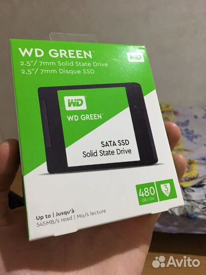 Ssd WD green 480 gb
