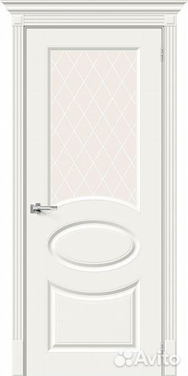 Межкомнатная дверь Bravo 013-0257 Скинни-21 Whitey