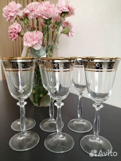 Бокалы для вина Bohemia (Чехия)