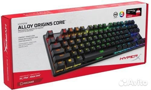 Игровая клавиатура HyperX Alloy Origins Core