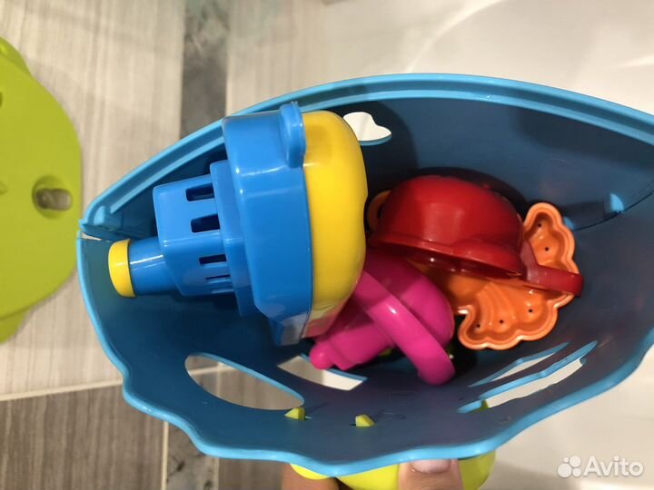 Органайзер-сортер для игрушек в ванной