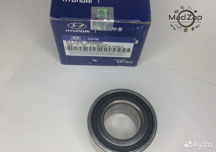 Подшипник ступицы Solaris Rio 2014-2017 Оригинал