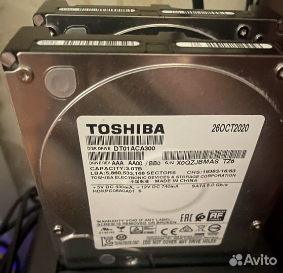 Жесткие диски SATA 3,5