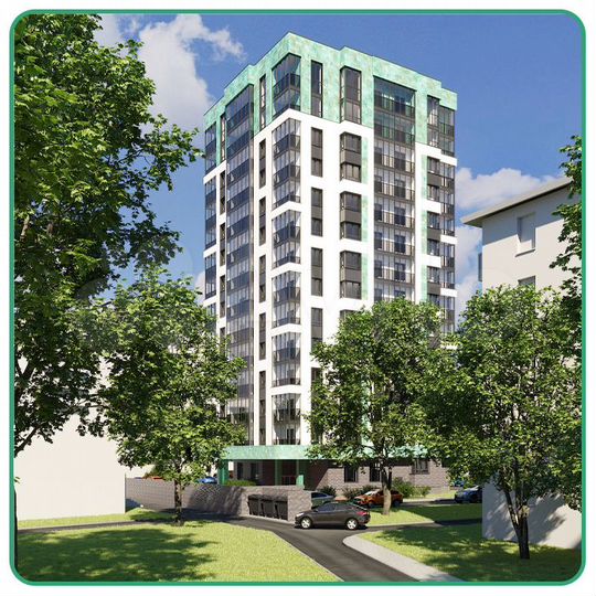 3-к. квартира, 75,2 м², 12/14 эт.