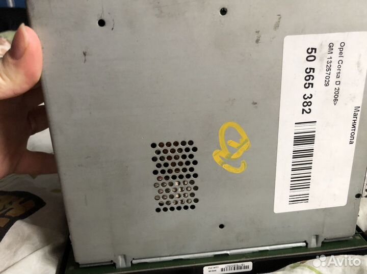 Штатная магнитола Опель корса д