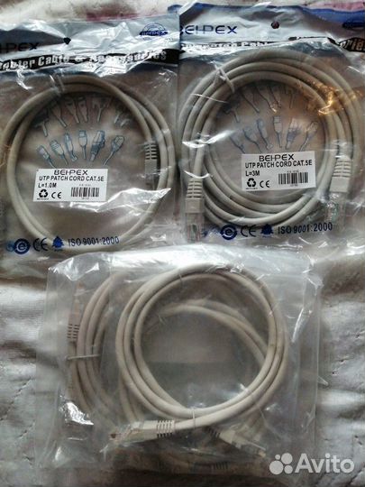 Патч-корд кабель lan