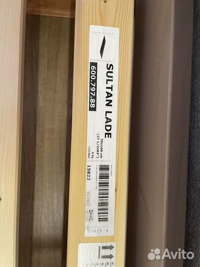 Детская кровать IKEA с матрасом, подушкой