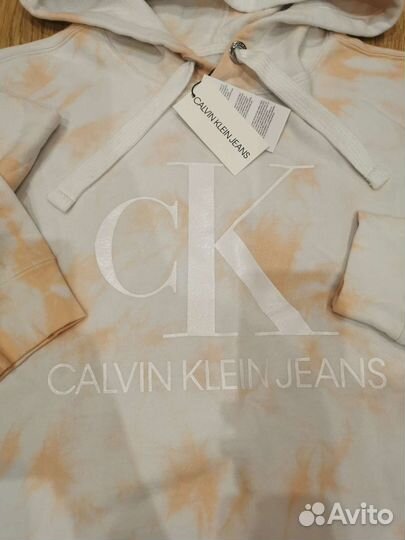 Укороченное худи Calvin Klein