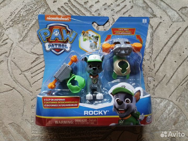 Игрушка Paw Patrol Rocky(Щенячий патруль).Новая