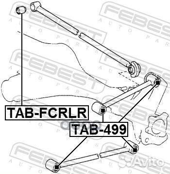 Сайлентблок TAB-499 TAB-499 Febest