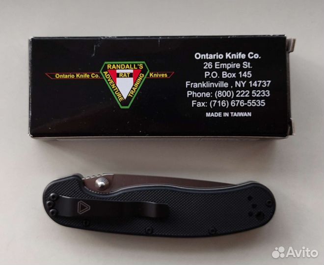 Нож складной Ontario rat 2 оригинальный