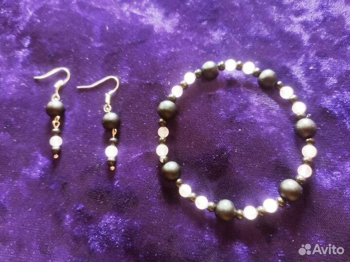 Комплект украшения ручной работы