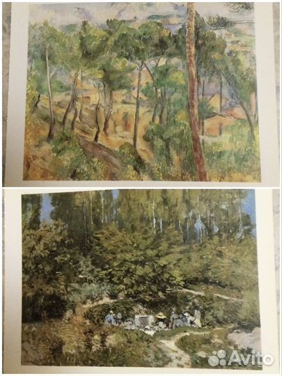 Открытки репродукции картин