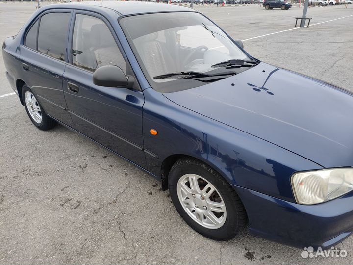 Hyundai Accent 1.5 AT, 2007, 107 399 км