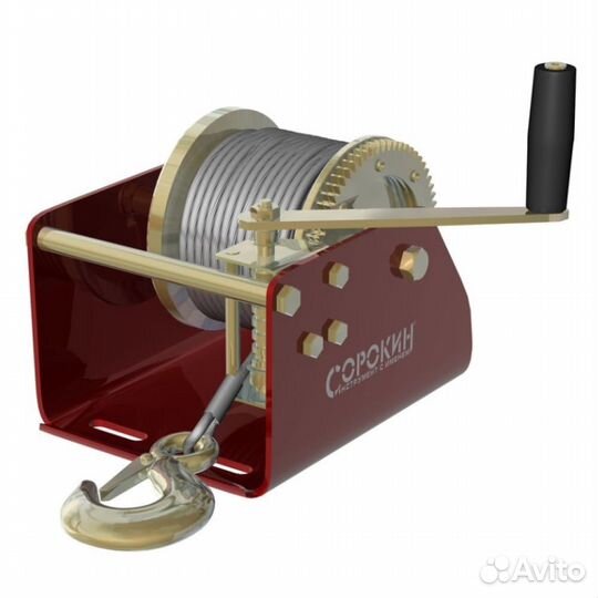 Барабанная лебедка Сорокин 4.10