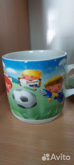 Набор детской посуды.новый