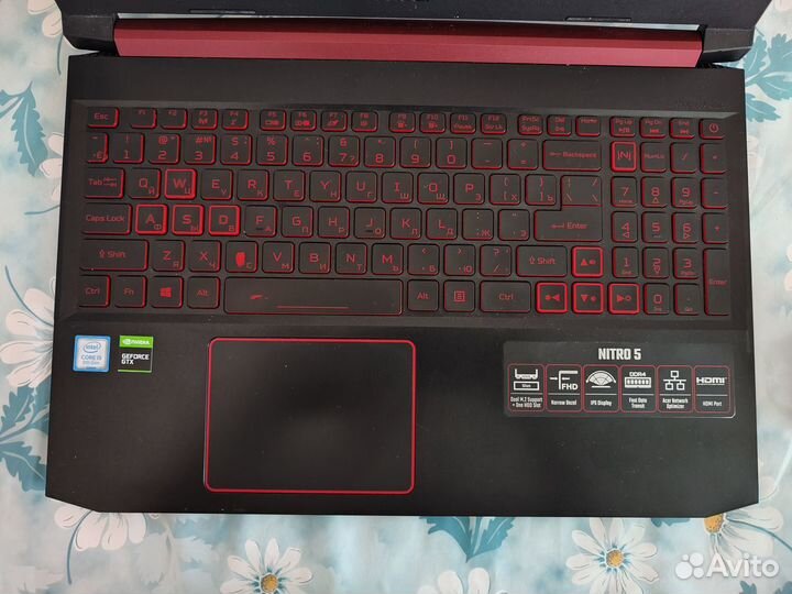 Ноутбук Acer Nitro 5 gtx 1650