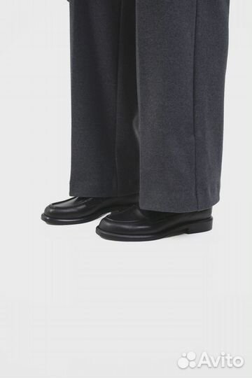 Marco lombardi туфли-лоферы чёрные кожа 303688