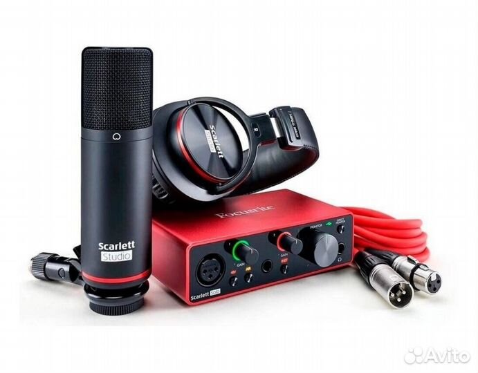 Студийный набор Focusrite Scarlett Studio Solo