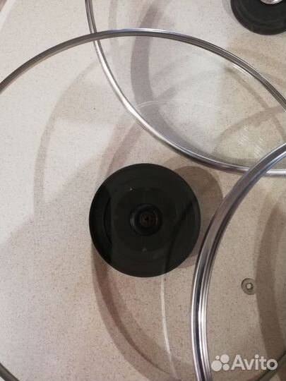 Крышки стеклянные для кастрюли и сковороды