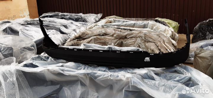 Бампер задний нижняя часть Kia Sportage 2016-2018