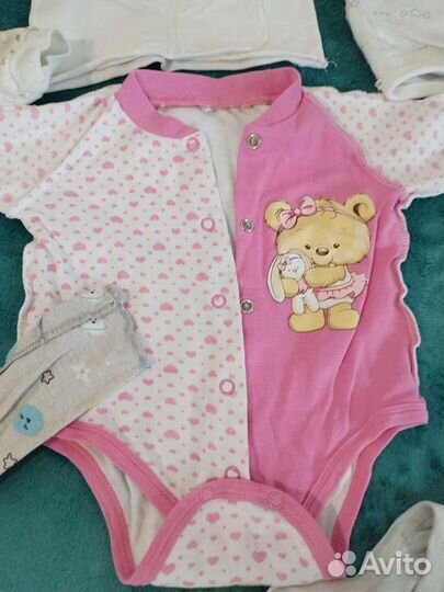 Детские вещи пакетом от 0 до 3мес