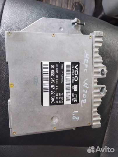 Мозги(эбу)мерседес/Mercedes w202 м111 1.8