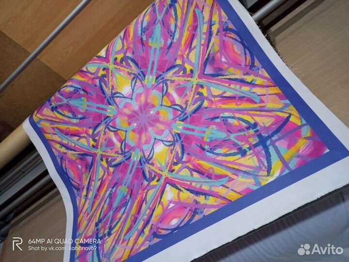 Печать на ткани от 1 метра