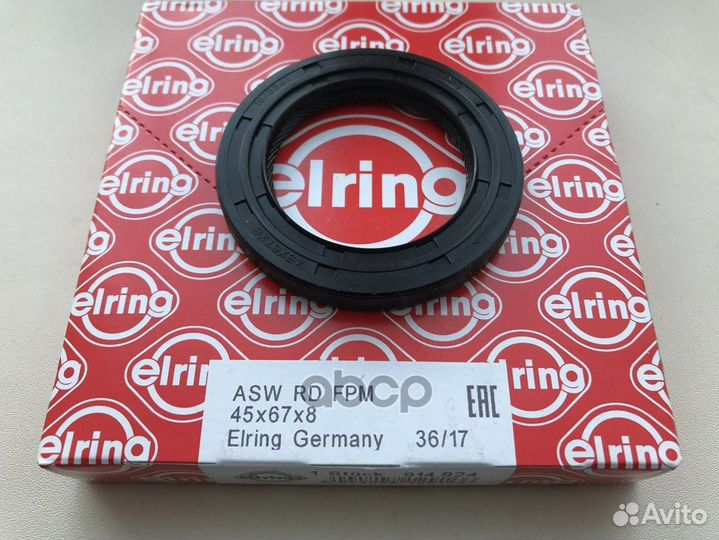 914.924E сальник 45x67x8 MB W124/W202/W203/W