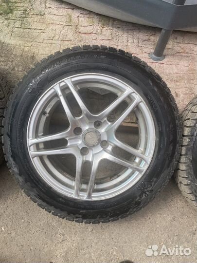 Литые диски r15 4 100 на зимней резине