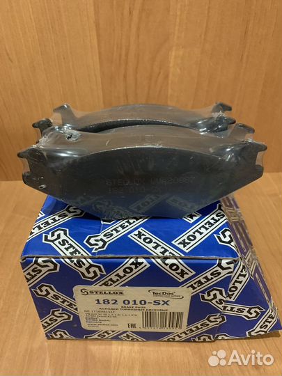 Колодки тормозные передние Stellox 182010-SX