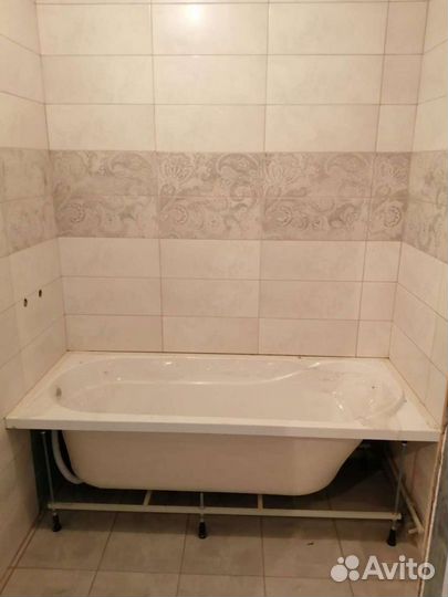 Плиточник, ремонт ванных комнат под ключ