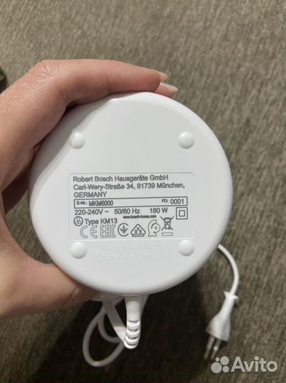 Кофемолка электрическая bosch