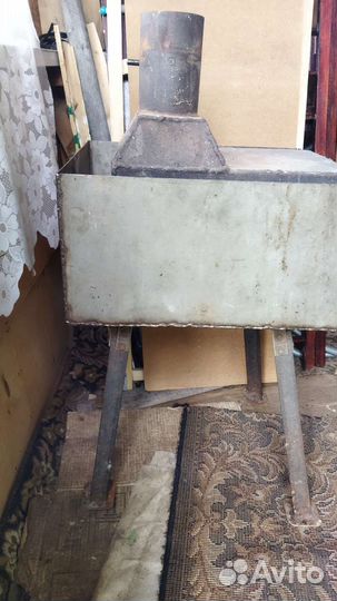 Печь буржуйка из нержавейки