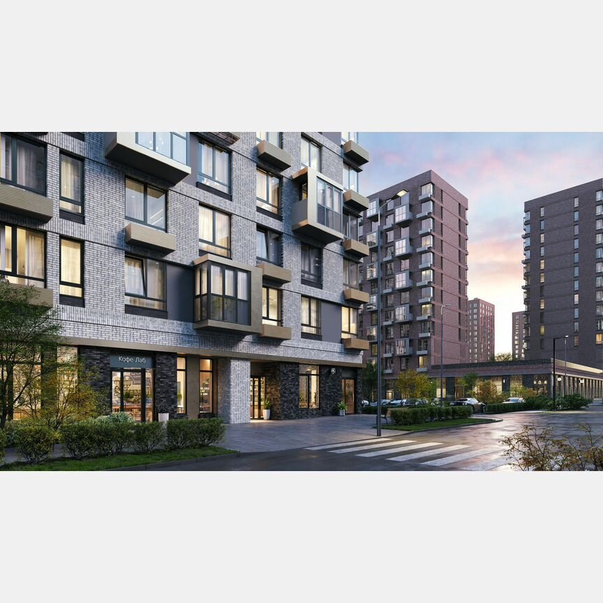 1-к. квартира, 44,2 м², 7/12 эт.