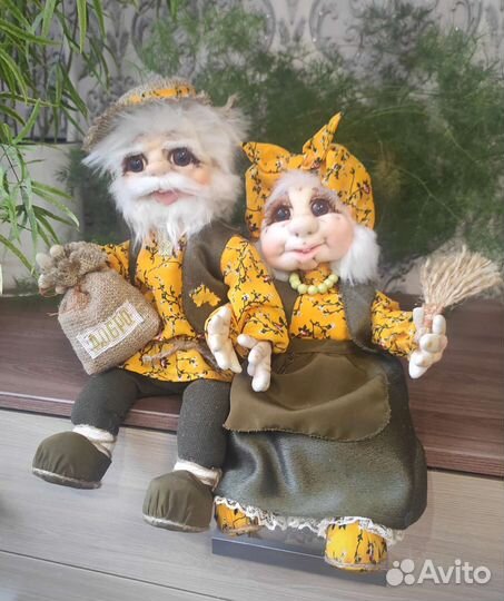 Домовой и Домовиха ручной работы
