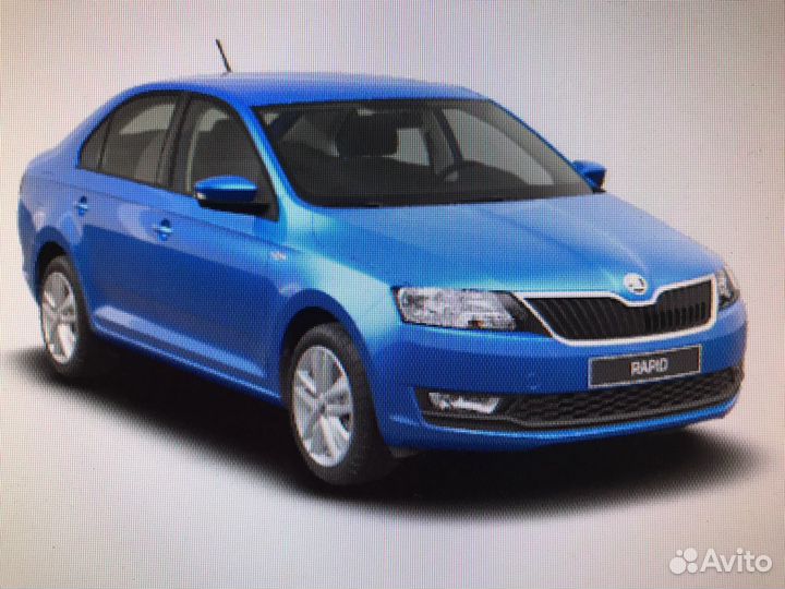 Шкода Рапид капот