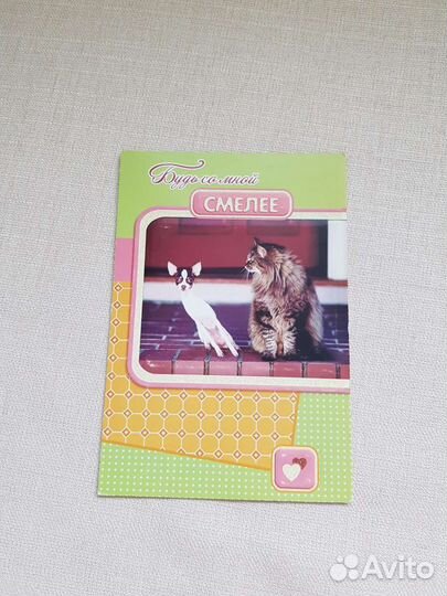 Открытка. Новая