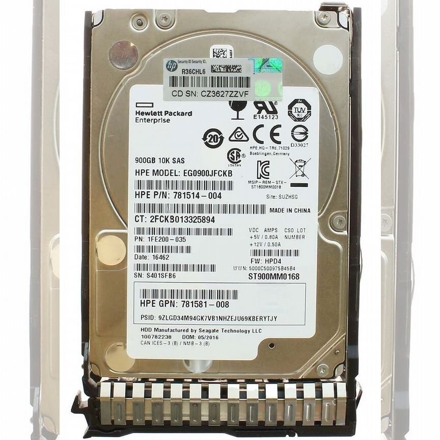 [785069-B21] Жесткий Диск Hp 900gb 785411-001 Sas 785069-B21