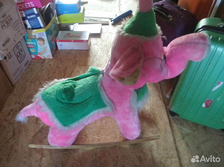 Слон качалка