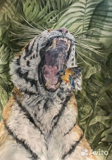 Картина акварелью 