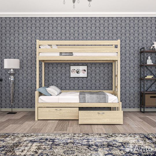 Двухъярусная кровать детская