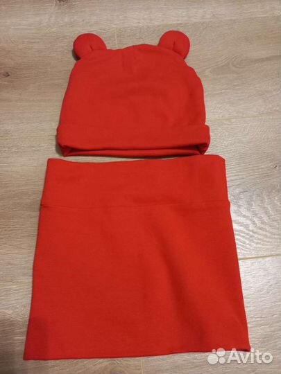 Шапка и снуд для девочки